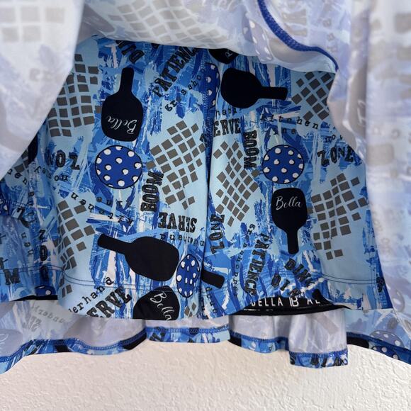 Pickleball Bella Kick Pleat Skort Womens 2 Athletic Tennis Comfort NEW Medium - Picture 7 of 10